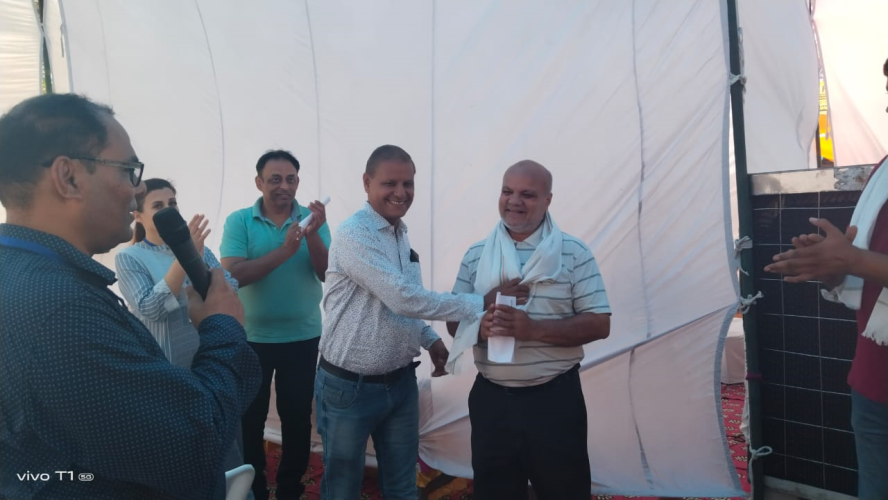 Health and Blood Donation Camp